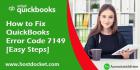 How to Resolve QuickBooks Error Code 7149?